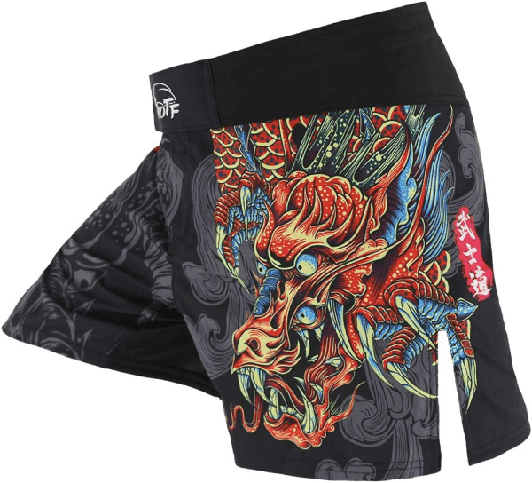 MMA Shorts for Men Fight Shorts Men BJJ Boxing Trunks for Men Grappling