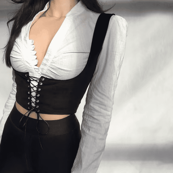 Corset with Suspender Cummerbunds Belts for Women Elastic Tight High Waist Corsets Slimming Body Shaping Girdle Straps M6CD - Image 3