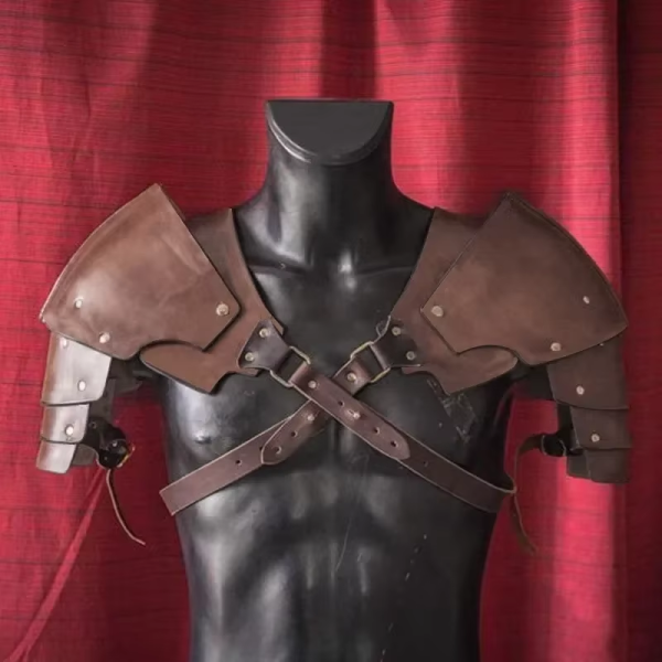 Medieval Warrior Shoulder Armor Viking Era Armor Shoulder Armor Cosplay Props - Image 2