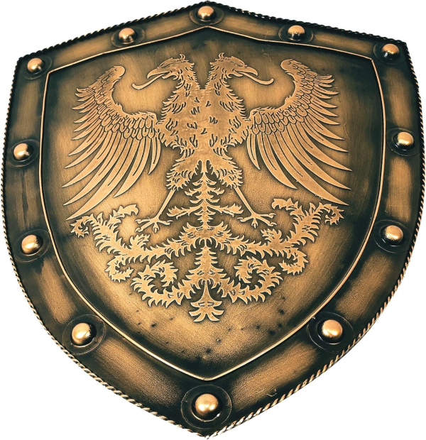 Medieval Holy Roman Empire Display Shield 24 Inch Wall Décor Decoration - Image 9