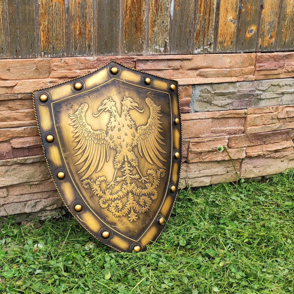 Medieval Holy Roman Empire Display Shield 24 Inch Wall Décor Decoration - Image 7